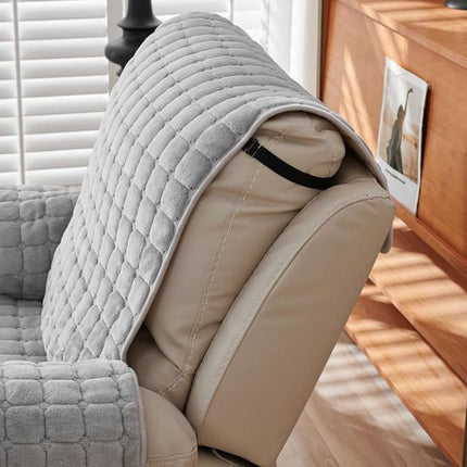 Cozy Comfort | Recliner Cover with Plush Texture & Arm Protection | Stretchable Fit for Ultimate Furniture Defense 2