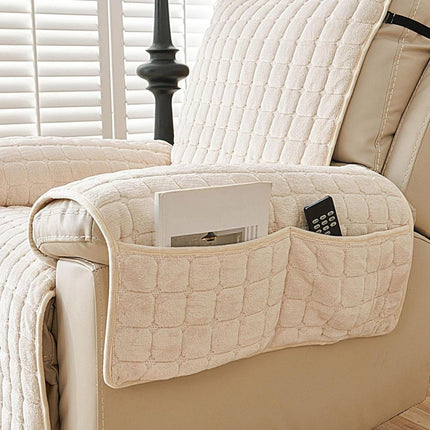 Cozy Comfort | Recliner Cover with Plush Texture & Arm Protection | Stretchable Fit for Ultimate Furniture Defense 8