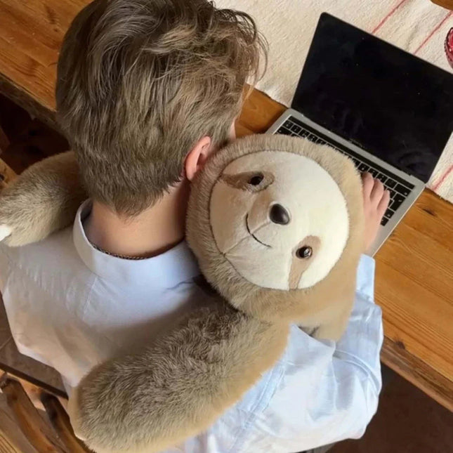 Cozy Companion | Animal Plush Pillow with Long Arm Design | Soft Support for Relaxation 1