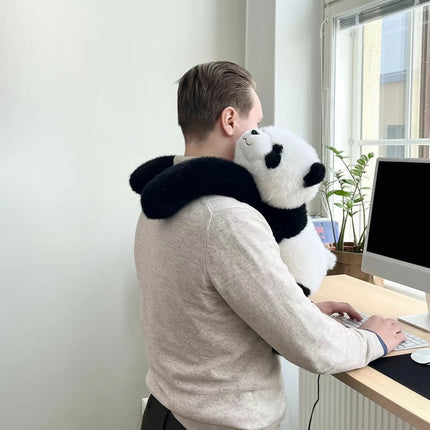 Cozy Companion | Animal Plush Pillow with Long Arm Design | Soft Support for Relaxation 3