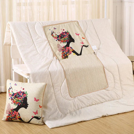 Cozy Convertible Pillow Quilt Combo Blanket with Soft Polyester Filling for Ultimate Comfort 10