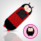 Cozy Critters | Kids Sleeping Bag with Animal Design & Pillow | Fun Comfort for Sleepovers 0