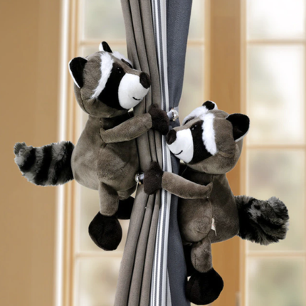 Cozy Critters | Plush Animal Curtain Tiebacks for Kids Room with Soft Fabric | Fun Decor for Imaginative Spaces 7