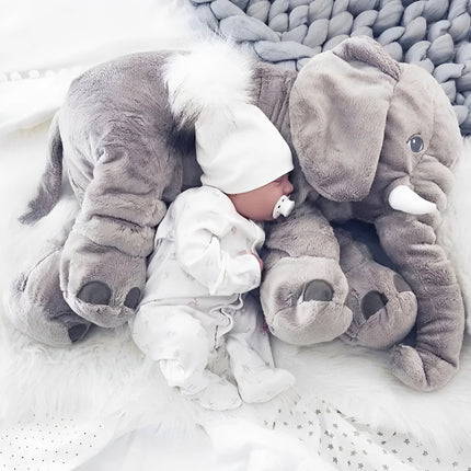 Cozy Elephant | Infant Cuddle Pillow with Supportive Backrest | Plush Comfort for Sleep and Play 1