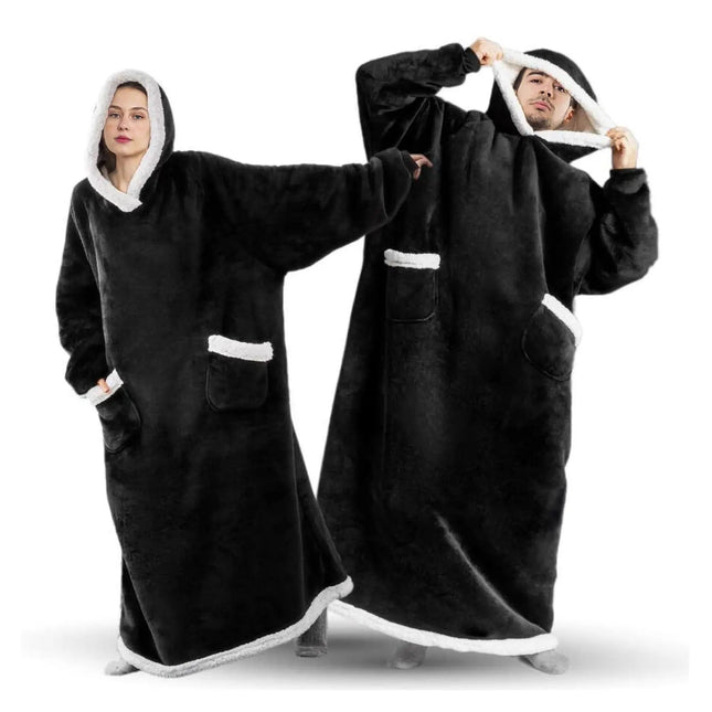 Cozy Giant | Oversized Hoodie Blanket with Soft Fleece Design | Wearable Comfort for Ultimate Relaxation 0