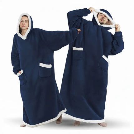 Cozy Giant | Oversized Hoodie Blanket with Soft Fleece Design | Wearable Comfort for Ultimate Relaxation 1