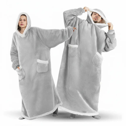 Cozy Giant | Oversized Hoodie Blanket with Soft Fleece Design | Wearable Comfort for Ultimate Relaxation 10