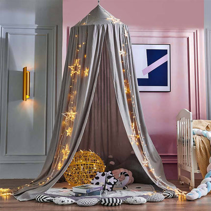 Cozy Haven | Darkening Bed Canopy for Kids with Soft Breathable Fabric | Ideal Hideaway for Sleep and Play 12