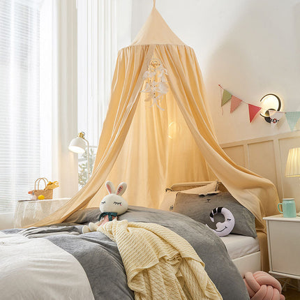 Cozy Haven | Darkening Bed Canopy for Kids with Soft Breathable Fabric | Ideal Hideaway for Sleep and Play 13