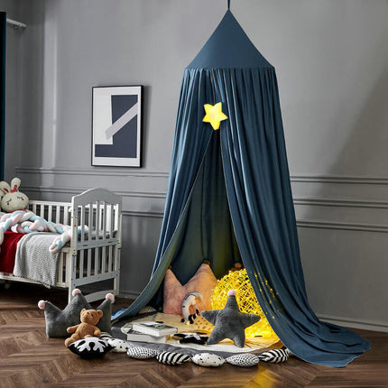 Cozy Haven | Darkening Bed Canopy for Kids with Soft Breathable Fabric | Ideal Hideaway for Sleep and Play 18