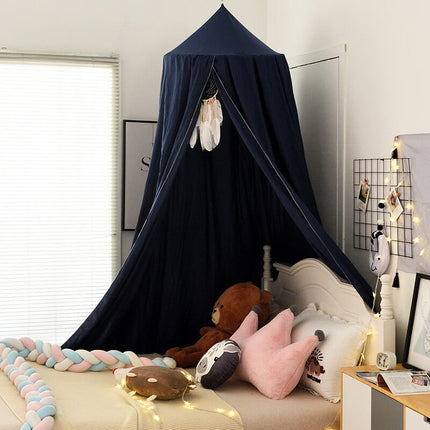 Cozy Haven | Darkening Bed Canopy for Kids with Soft Breathable Fabric | Ideal Hideaway for Sleep and Play 7