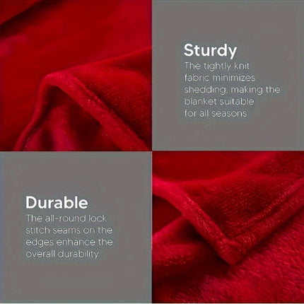 Cozy Haven | Luxury Flannel Blanket with Breathable Fabric | All-Season Comfort for Home and Outdoors 7