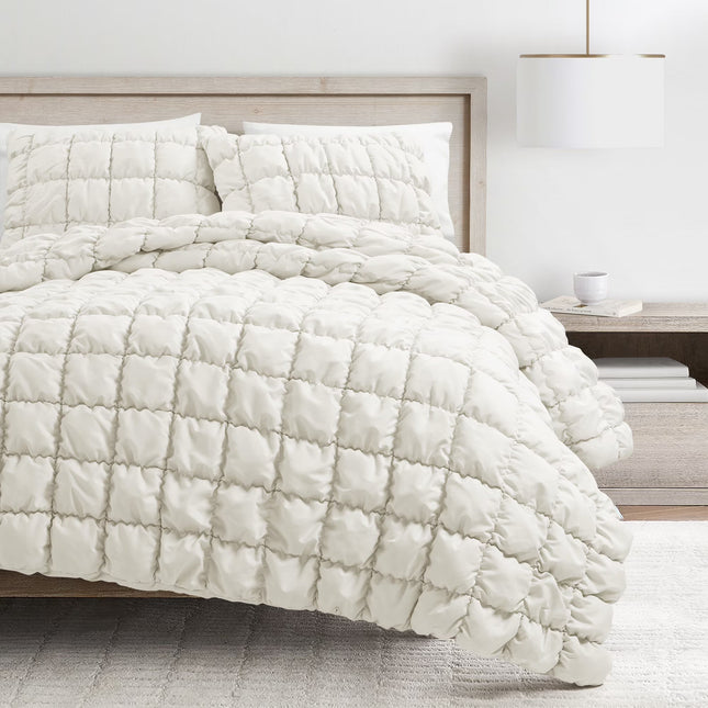 Cozy Haven | Plush Comforter Set with Soft Microfiber Design | All-Season Bedding for Ultimate Comfort 0