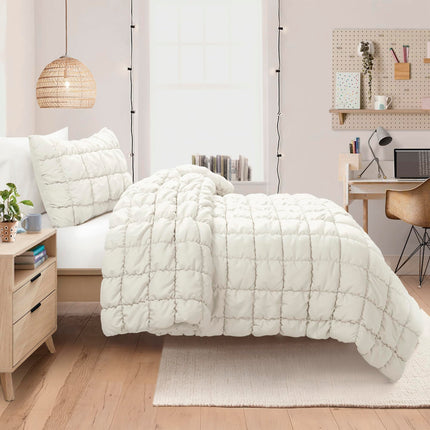Cozy Haven | Plush Comforter Set with Soft Microfiber Design | All-Season Bedding for Ultimate Comfort 1