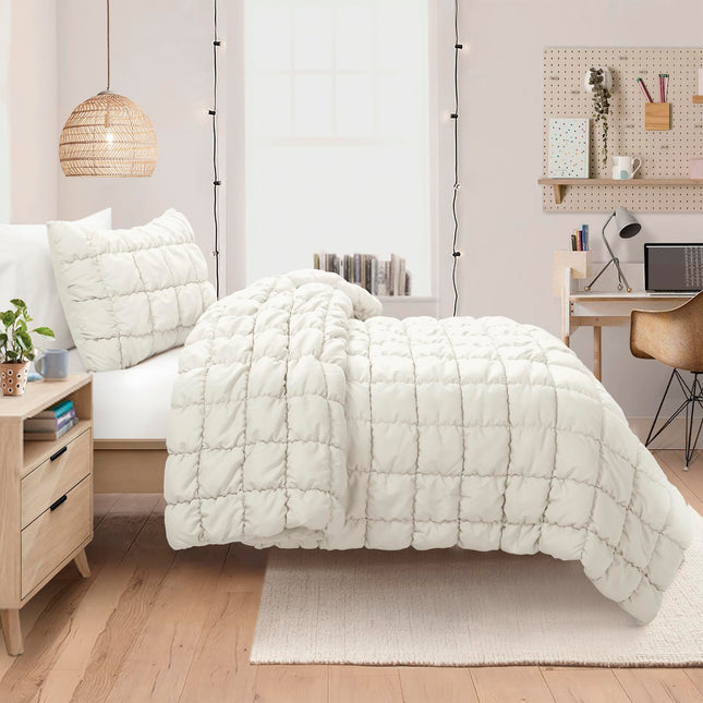 Cozy Haven | Plush Comforter Set with Soft Microfiber Design | All-Season Bedding for Ultimate Comfort 1