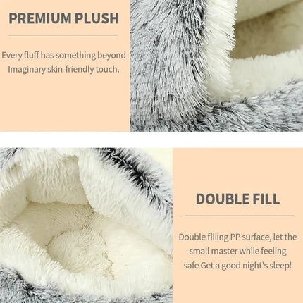 Cozy Haven | Premium Pet Bed with Anti-Slip Design | Multi-Purpose Comfort for All Breeds 7