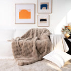 Cozy Haven | Ultra-Soft Faux Fur Blanket with Double-Lined Comfort | All-Season Throw for Relaxation 0