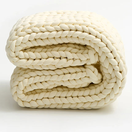 Cozy Home | Chunky Knit Throw Blanket with Exceptional Softness | Stylish Accent for Warm Evenings 1