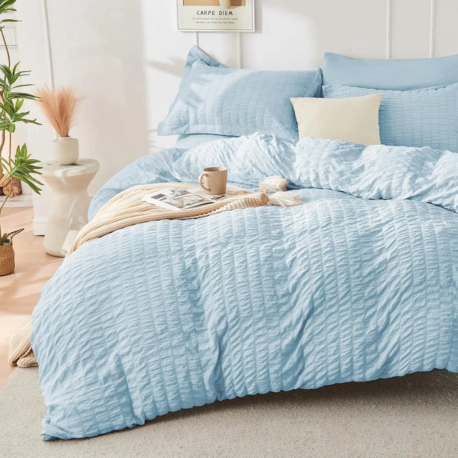 Cozy Home | Microfiber Duvet Cover Set with Zipper Closure & Corner Ties | Soft Breathable Bedding for Comfortable Sleep 1