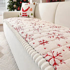 Cozy Home | Sofa Slipcover with Thickened Pet-Friendly Fabric | Festive Snowflake Design for Year-Round Comfort 0