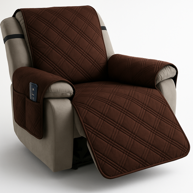 Cozy Home | Waterproof Recliner Cover with Non-Slip Backing | Stylish Protection for Armchairs 0
