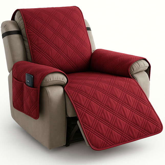 Cozy Home | Waterproof Recliner Cover with Non-Slip Backing | Stylish Protection for Armchairs 1