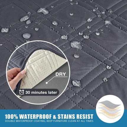 Cozy Home | Waterproof Recliner Cover with Non-Slip Backing | Stylish Protection for Armchairs 8