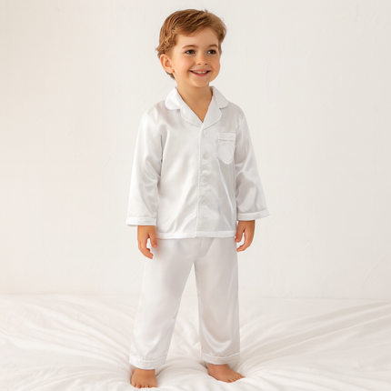 Cozy Kids Pajama Set | Button Top & Pants Sleepwear for Easy Bedtime 6