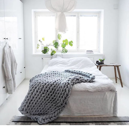 Cozy Knit | Throw Blanket with Luxuriously Soft Design | Perfect for Snuggling and Home Decor 0