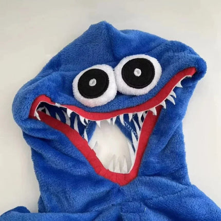 Cozy Monster Jumpsuit for Kids | Plush Full-Body Costume for Fun 3