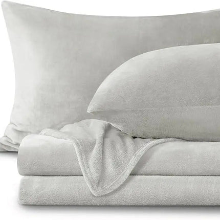 Cozy Nights | Flannel Bedding Set with Deep Pocket Fitted Sheet | Soft Microfiber for All-Season Comfort 13