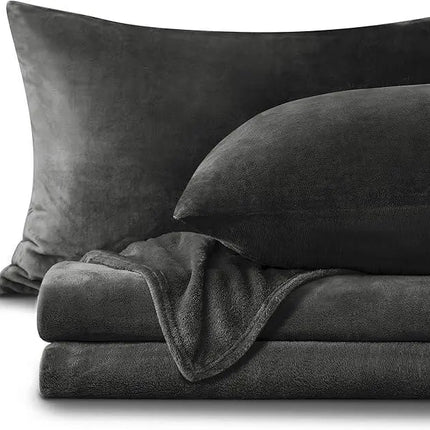 Cozy Nights | Flannel Bedding Set with Deep Pocket Fitted Sheet | Soft Microfiber for All-Season Comfort 14