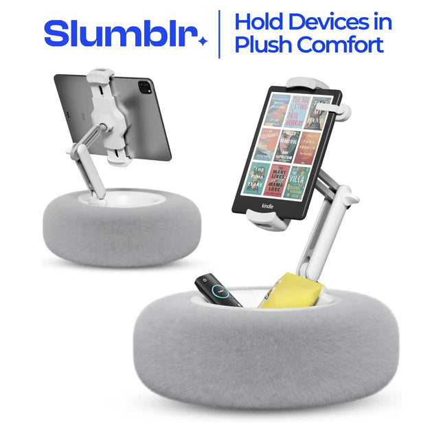 Cozy Pillow Stand | Plush Adjustable Device Holder with Stable Support | Ideal for Hands-Free Viewing 1