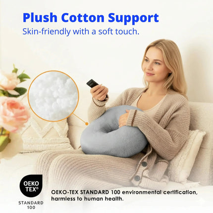 Cozy Pillow Stand | Plush Adjustable Device Holder with Stable Support | Ideal for Hands-Free Viewing 7