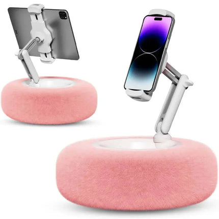 Cozy Pillow Stand | Plush Adjustable Device Holder with Stable Support | Ideal for Hands-Free Viewing 9