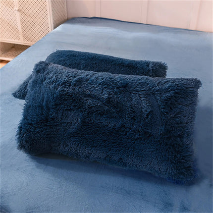 Cozy Plush Duvet Cover Set | Reversible Faux Fur & Velvet Bedding for Ultimate Comfort 2