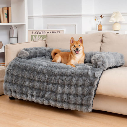 Cozy Retreat | Dog Bed Sofa Protector with Non-Slip Base | Plush Comfort for Ultimate Pet Relaxation 0