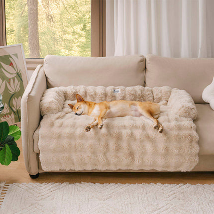 Cozy Retreat | Dog Bed Sofa Protector with Non-Slip Base | Plush Comfort for Ultimate Pet Relaxation 10