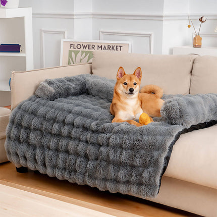 Cozy Retreat | Dog Bed Sofa Protector with Non-Slip Base | Plush Comfort for Ultimate Pet Relaxation 2