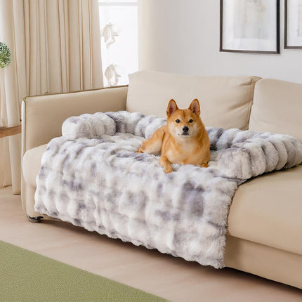 Cozy Retreat | Dog Bed Sofa Protector with Non-Slip Base | Plush Comfort for Ultimate Pet Relaxation 4
