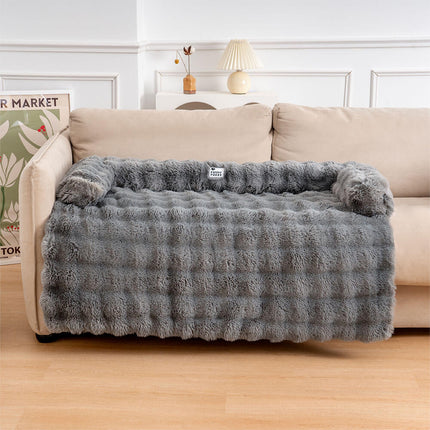 Cozy Retreat | Dog Bed Sofa Protector with Non-Slip Base | Plush Comfort for Ultimate Pet Relaxation 5