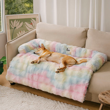Cozy Retreat | Dog Bed Sofa Protector with Non-Slip Base | Plush Comfort for Ultimate Pet Relaxation 8