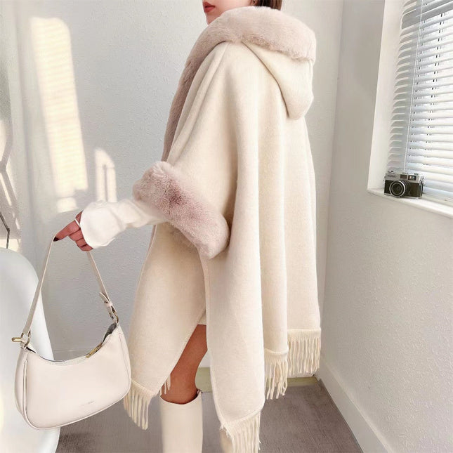 Cozy Wearable Blanket Poncho with Silky Lining | Stylish Long Design for Ultimate Comfort 1