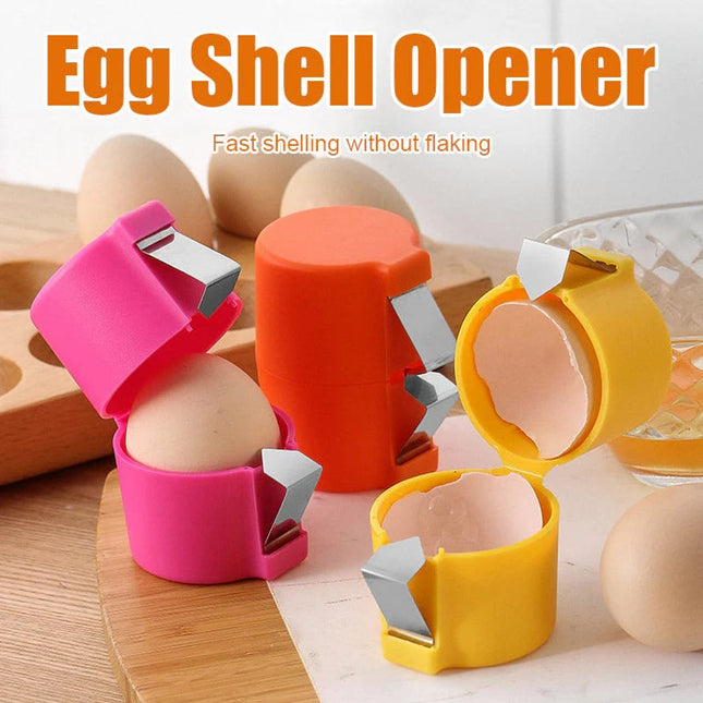 CrackEase | Egg Cracker Tool with Ergonomic Design | Effortless Cracking Solution for Hassle-Free Cooking 1