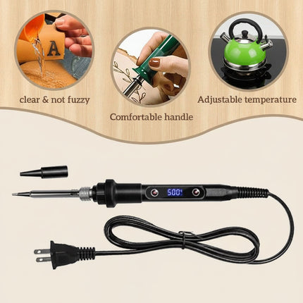 Craftmaster Pro | Engraving Kit for Precision Crafting with 58 Accessories | Versatile Tool for Engraving a Pen and More 4