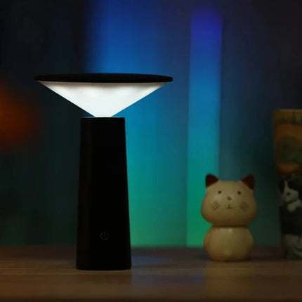 Dimmable LED Desk Lamp with 360-Degree Rotation | Modern and Portable Lighting Solution for Home and Office