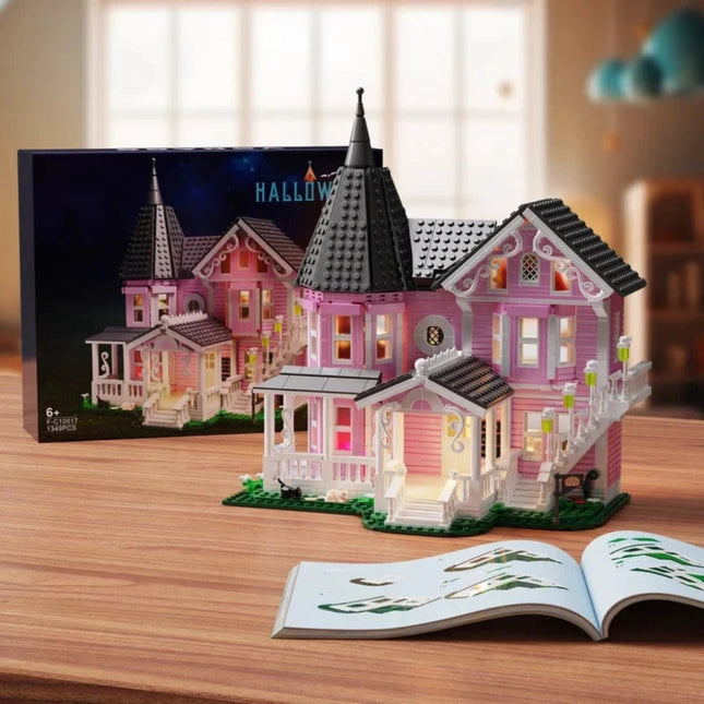 Creative Building Block Set | Halloween-Themed 1349 PCS with Light-Up Features | Engaging Educational Toy for Imaginative Play 0