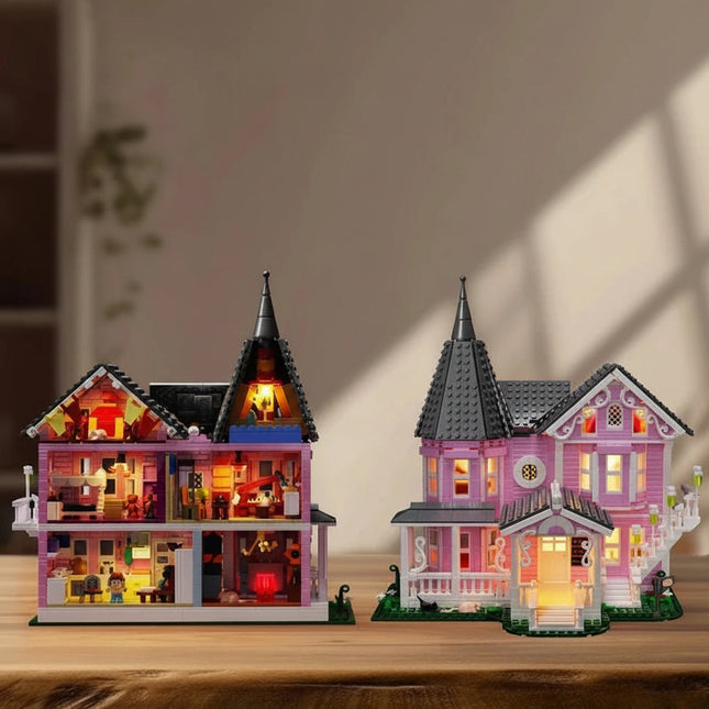 Creative Building Block Set | Halloween-Themed 1349 PCS with Light-Up Features | Engaging Educational Toy for Imaginative Play 1