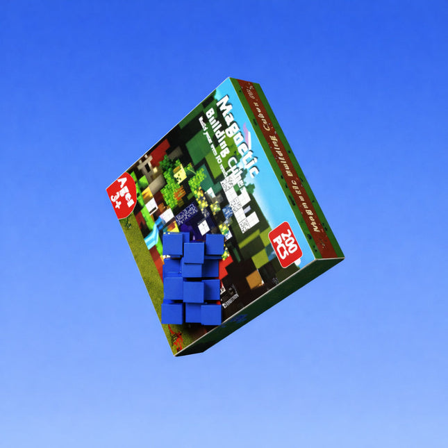 Creative Building Cube Set | Magnetic Building Blocks for Kids with Easy Connection | Fun Learning Tool for Imaginative Play 1