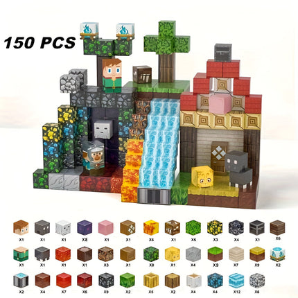 Creative Building Cube Set | Magnetic Building Blocks for Kids with Easy Connection | Fun Learning Tool for Imaginative Play 2